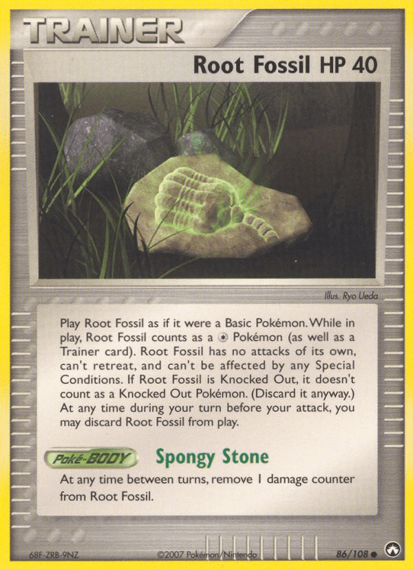 Root Fossil (86/108) [EX: Power Keepers] (Online Only)