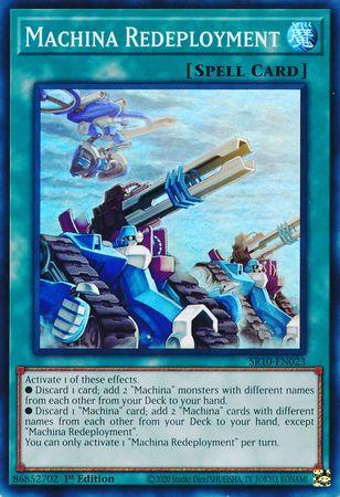 Machina Redeployment [SR10-EN023] Super Rare (ONLINE ORDER ONLY)
