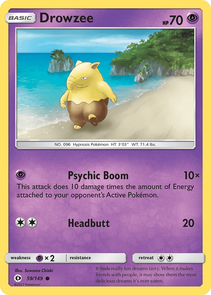 Drowzee (59/149) [Sun & Moon: Base Set] (Online Only)