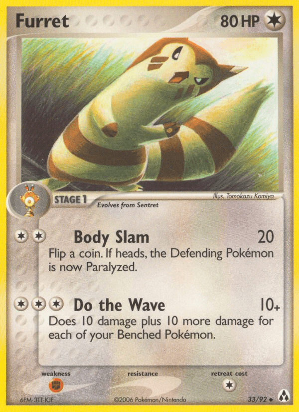 Furret (33/92) [EX: Legend Maker] (Online Only)