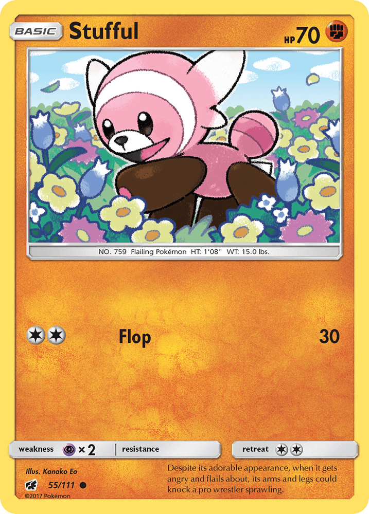 Stufful (55/111) [Sun & Moon: Crimson Invasion] (Online Only)