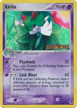Kirlia (32/101) (Stamped) [EX: Dragon Frontiers] (Online Only)