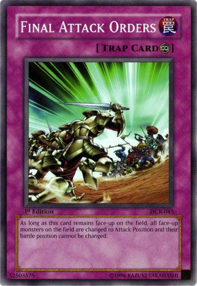 Final Attack Orders [DCR-045] Common (ONLINE ORDER ONLY)
