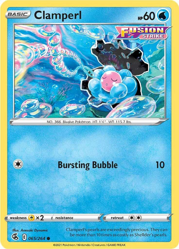 Clamperl (065/264) [Sword & Shield: Fusion Strike] (Online Only)