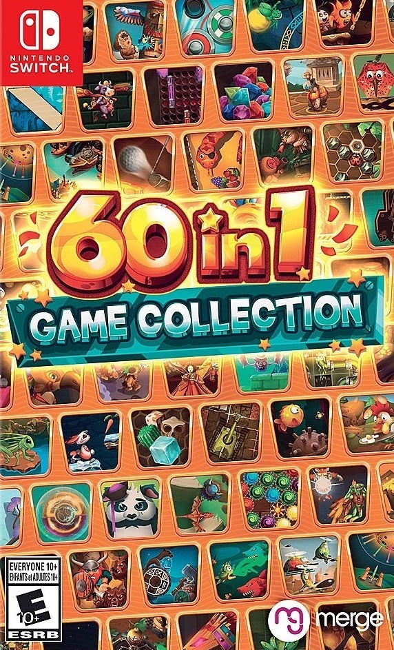 60 In 1 Game Collection (Nintendo Switch) (ONLINE ORDER ONLY)