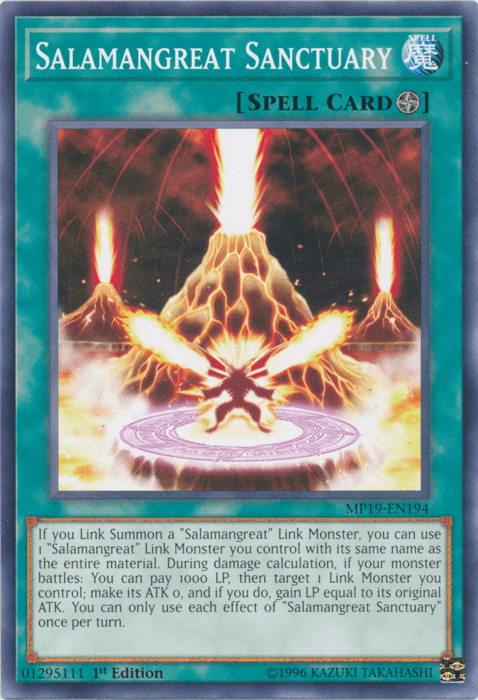 Salamangreat Sanctuary [MP19-EN194] Common (ONLINE ORDER ONLY)