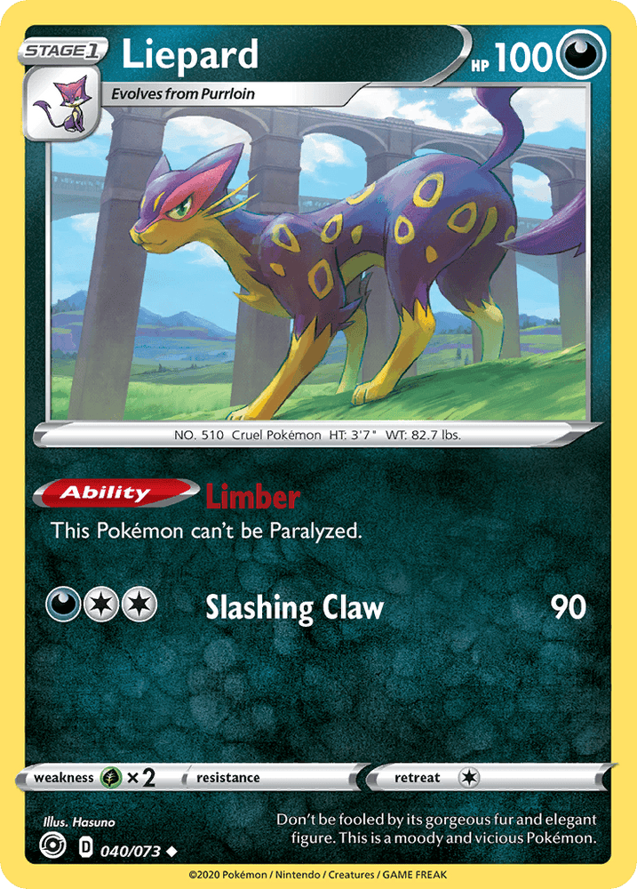 Liepard (040/073) [Sword & Shield: Champion's Path] (Online Only)