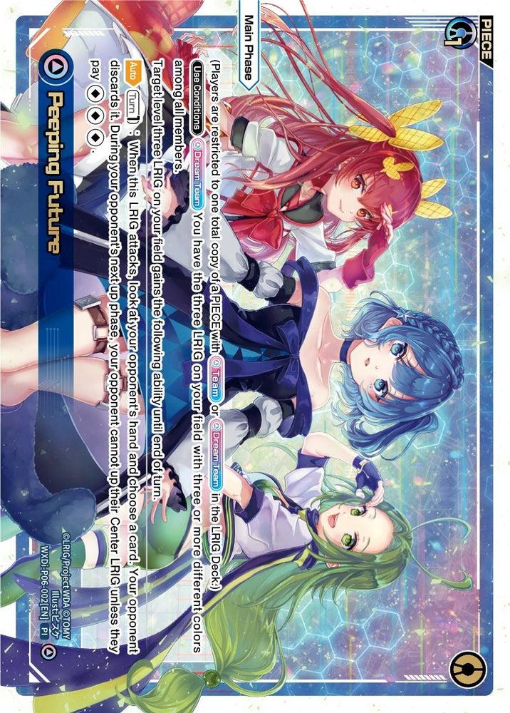 Peeping Future (WXDi-P06-002[EN]) [Welcome Back Diva: selector]