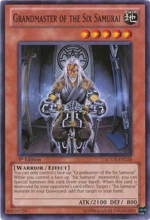 Grandmaster of the Six Samurai [LCGX-EN226] Common (ONLINE ORDER ONLY)