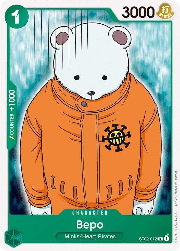 Bepo [Starter Deck: Worst Generation] (ONLINE ORDER ONLY)