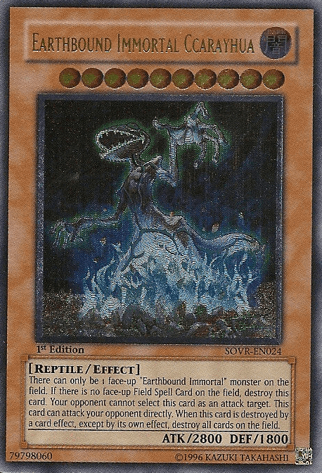 Earthbound Immortal Ccarayhua [SOVR-EN024] Ultimate Rare (ONLINE ORDER ONLY)