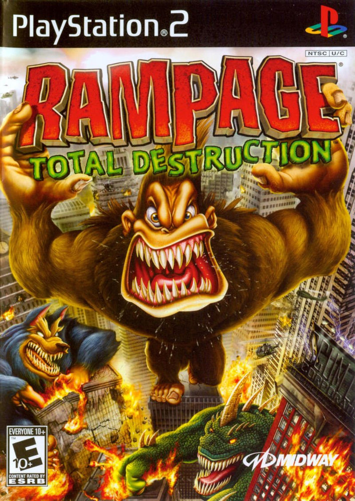 Rampage Total Destruction (Playstation 2) (Online Order Only)