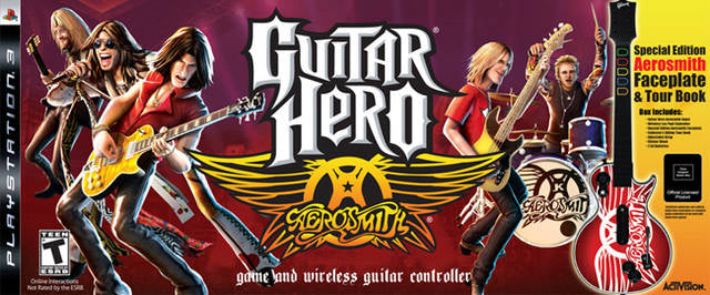 Guitar Hero: Aerosmith Bundle (Playstation 3) (Online Order Only)