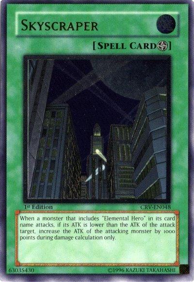 Skyscraper [CRV-EN048] Ultimate Rare (ONLINE ORDER ONLY)