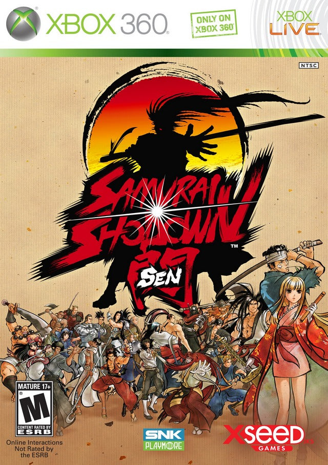 Samurai Shodown Sen (Xbox 360) (ONLINE ORDER ONLY)