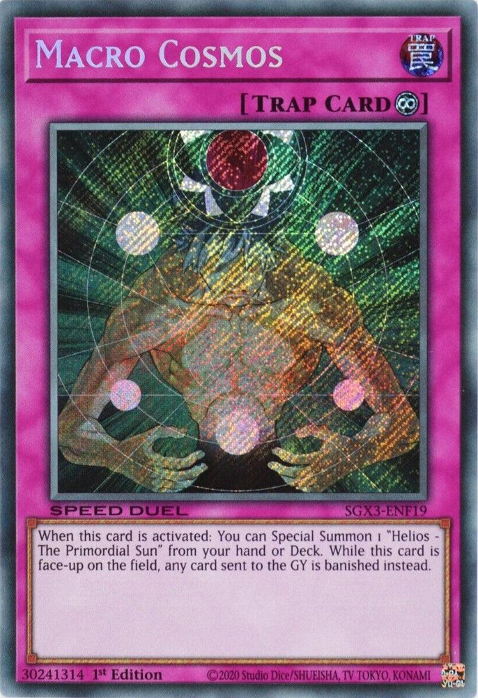 Macro Cosmos [SGX3-ENF19] Secret Rare (ONLINE ORDER ONLY)