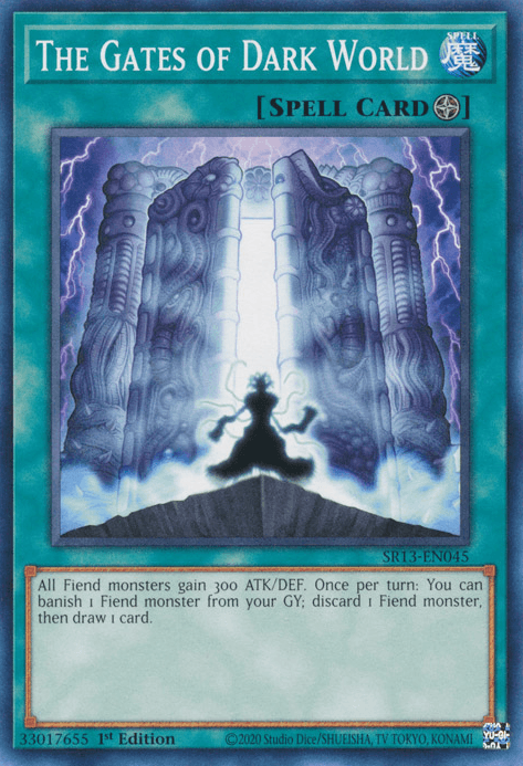The Gates of Dark World [SR13-EN045] Common (ONLINE ORDER ONLY)