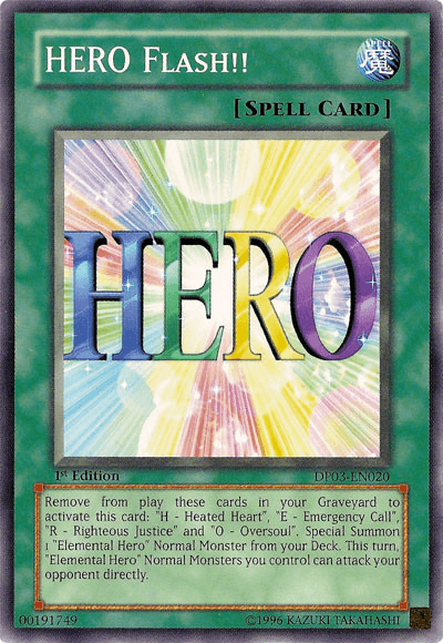 HERO Flash!! [DP03-EN020] Common (ONLINE ORDER ONLY)
