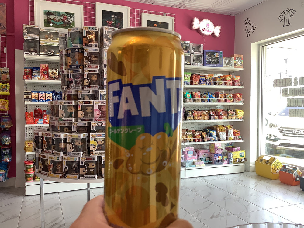 Fanta Golden Grape can (16 Oz) Japan (ONLINE ORDER ONLY)