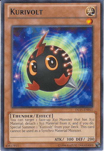 Kurivolt (Blue) [DL15-EN011] Rare (ONLINE ORDER ONLY)