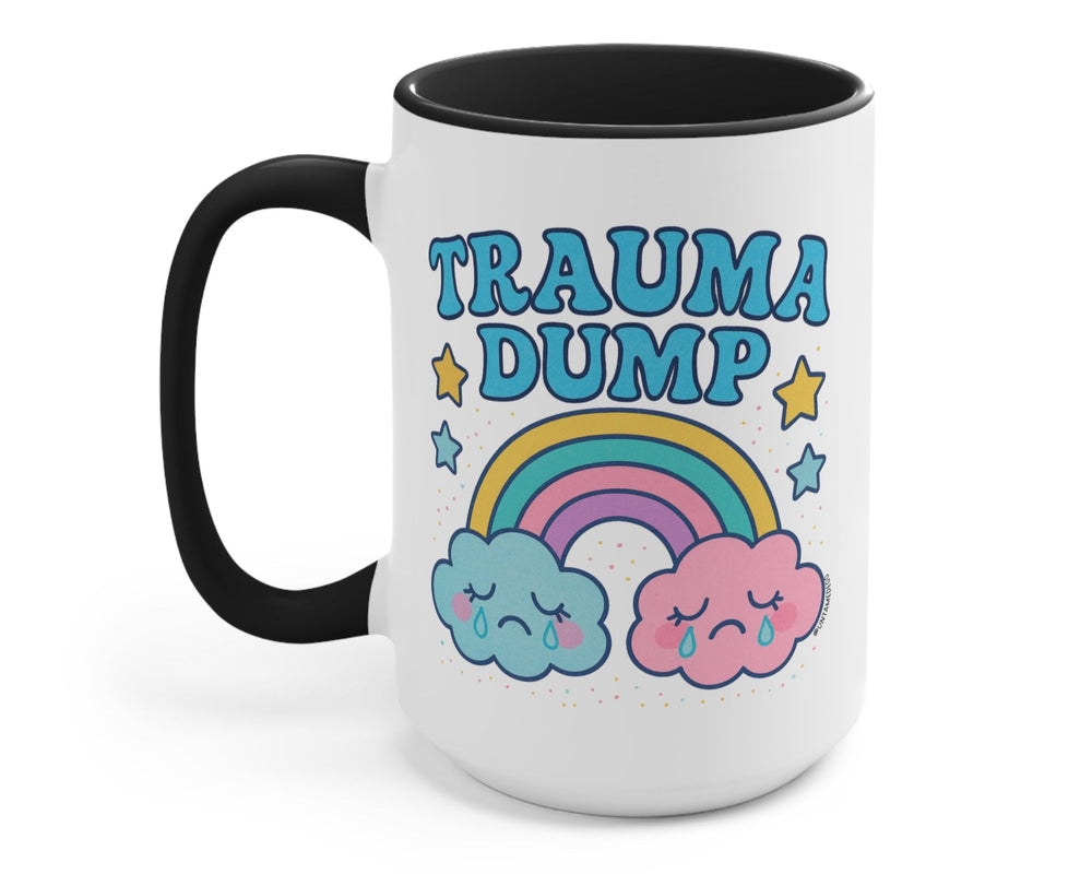 Trauma Dump Retro Mug (ONLINE ORDER ONLY)