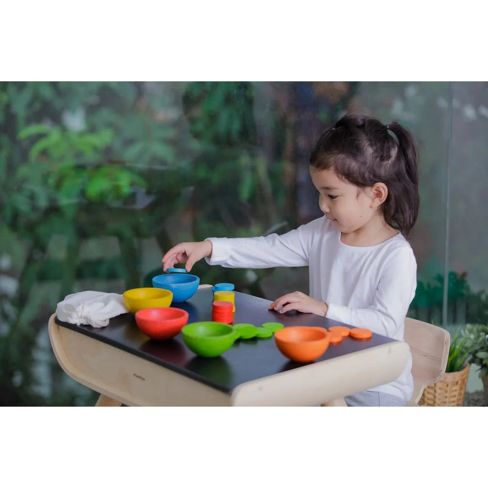 Rainbow Color, Match & Count Wooden Sorting (ONLINE ORDER ONLY)