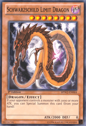 Schwarzschild Limit Dragon [BPW2-EN064] Common (ONLINE ORDER ONLY)