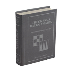 Checkers & Backgammon - Vintage Bookshelf Edition (ONLINE ORDER ONLY)