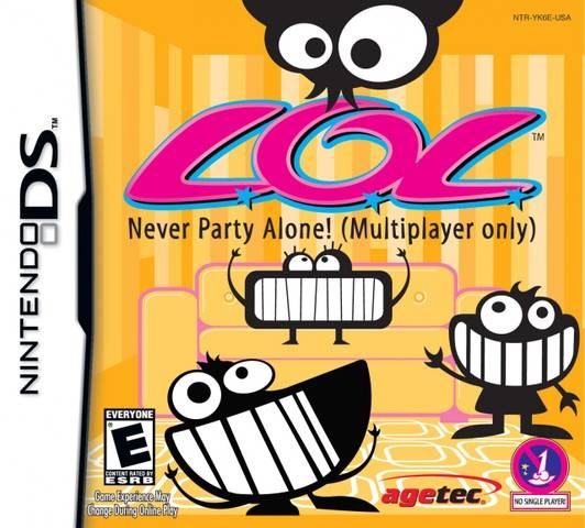 LOL: Never Party Alone! (Nintendo DS) (ONLINE ORDER ONLY)