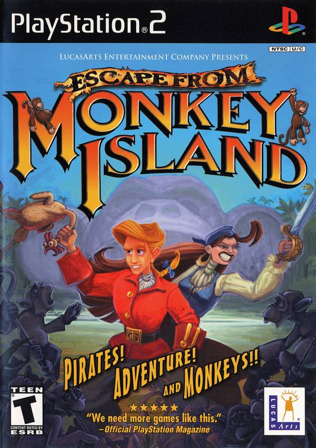 Escape from Monkey Island (Playstation 2) (Online Order Only)