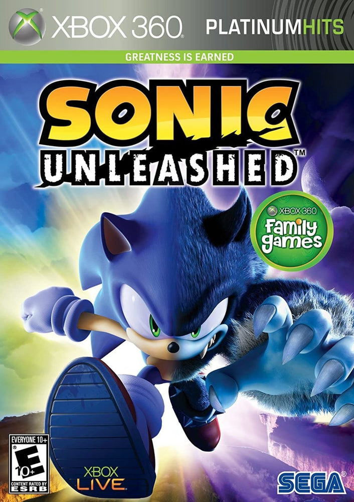 Sonic Unleashed (Platinum Hits) (Xbox 360) (ONLINE ORDER ONLY)