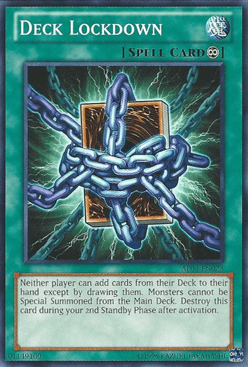 Deck Lockdown [AP03-EN023] Common (ONLINE ORDER ONLY)