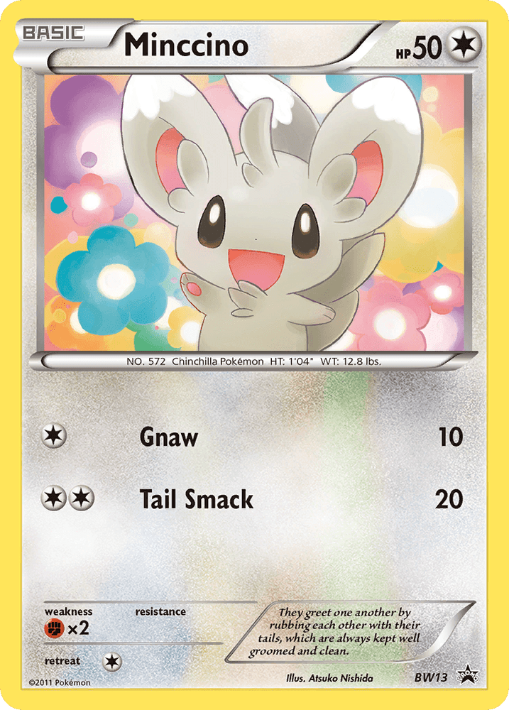 Minccino (BW13) [Black & White: Black Star Promos] (Online Only)