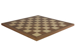 Chess Board - Walnut & Maple Veneer, Five Sizes from 12" to 20" (ONLINE ORDER ONLY)