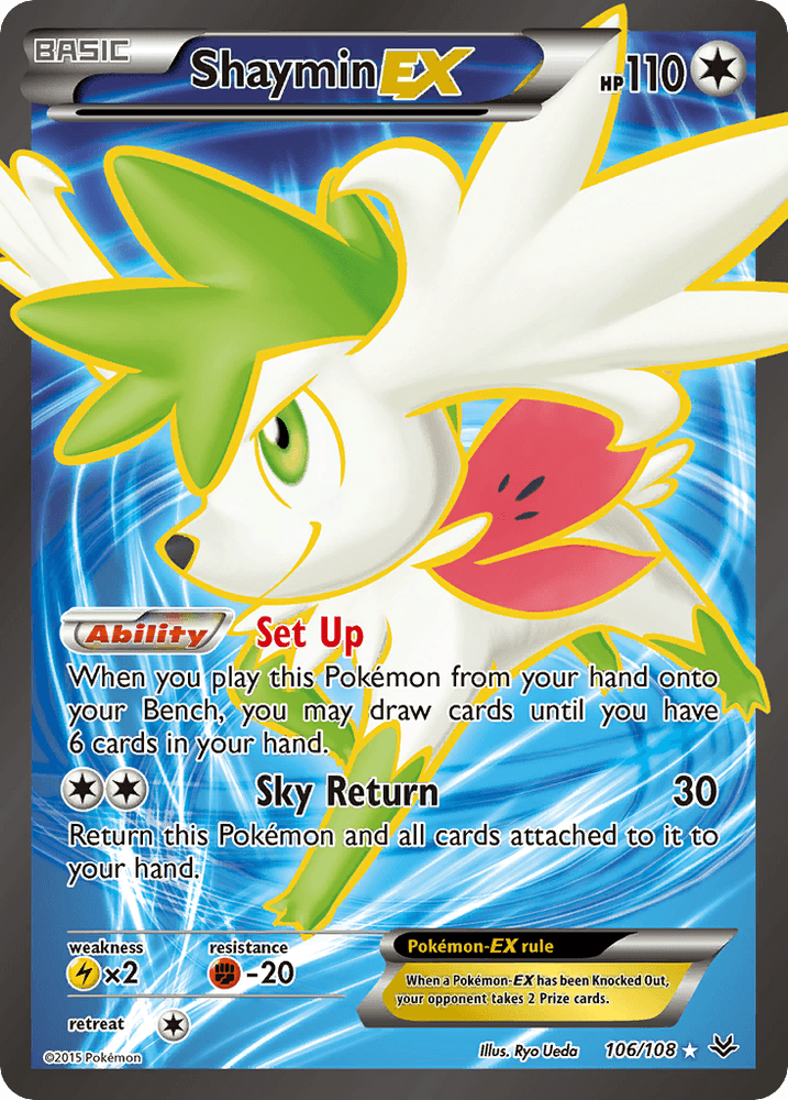 Shaymin EX (106/108) [XY: Roaring Skies] (Online Only)