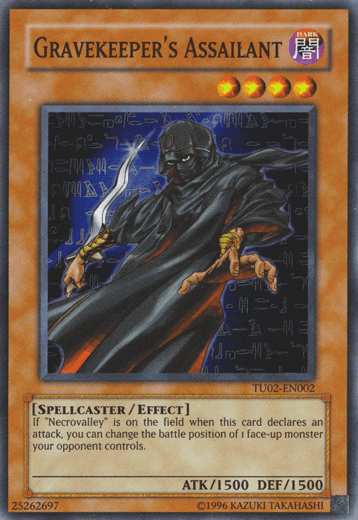 Gravekeeper's Assailant [TU02-EN002] Super Rare (ONLINE ORDER ONLY)