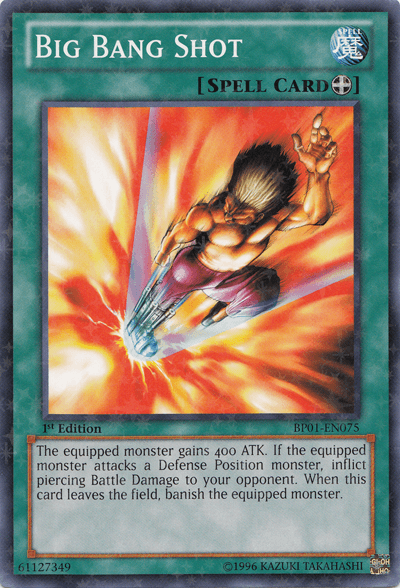 Big Bang Shot [BP01-EN075] Starfoil Rare (ONLINE ORDER ONLY)