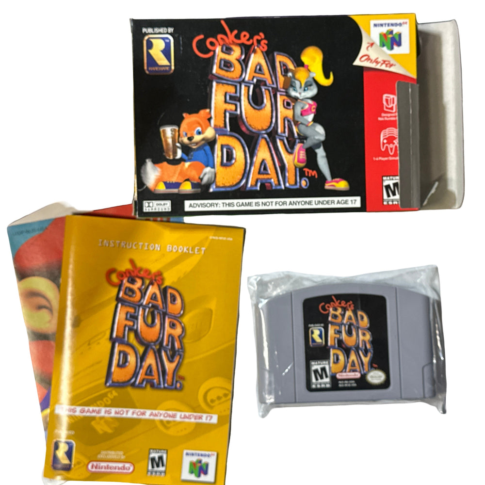 Conker's Bad Fur Day - Nintendo 64 (ONLINE ORDER ONLY)