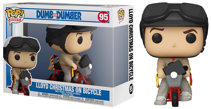 Lloyd Christmas on Bicycle (Rides, Dumb & Dumber) 95 (Online Order Only)