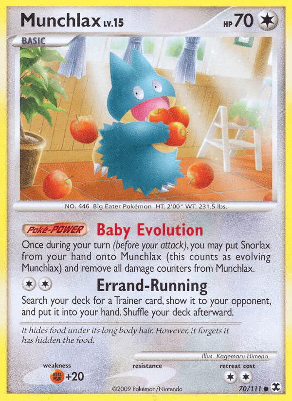 Munchlax (70/111) [Platinum: Rising Rivals] (Online Only)