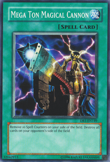 Mega Ton Magical Cannon [DR1-EN149] Common (ONLINE ORDER ONLY)