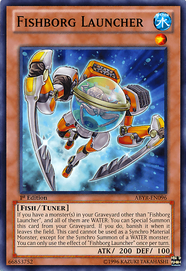 Fishborg Launcher [ABYR-EN096] Common (ONLINE ORDER ONLY)