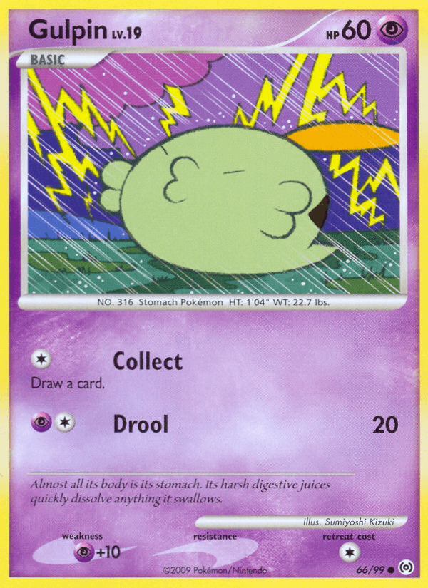 Gulpin (66/99) [Platinum: Arceus] (Online Only)