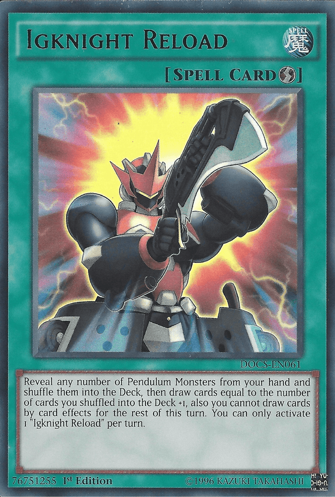 Igknight Reload [DOCS-EN061] Ultra Rare (ONLINE ORDER ONLY)