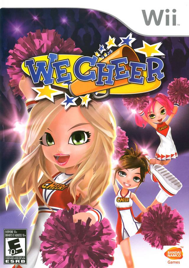 We Cheer: Play Poms Bundle - Game and Pom-Poms (Nintendo Wii) (Online Only)