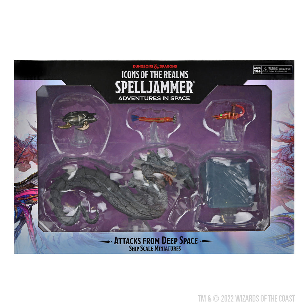 D&D: Icons of the Realms - Ship Scale - Attacks from Deep Space (ONLINE ORDER ONLY)