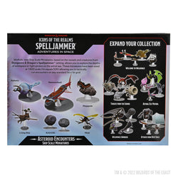 D&D: Icons of the Realms - Ship Scale - Asteroid Encounters (ONLINE ORDER ONLY)