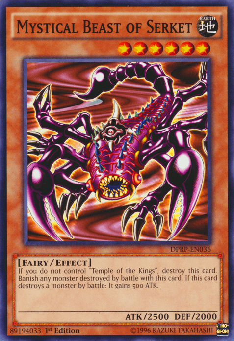 Mystical Beast of Serket [DPRP-EN036] Common (ONLINE ORDER ONLY)