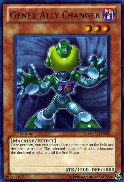 Genex Ally Changer [HA04-EN003] Super Rare (ONLINE ORDER ONLY)