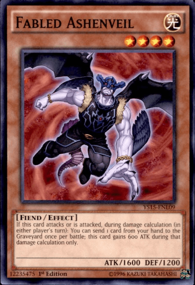 Fabled Ashenveil [YS15-ENL09] Common (ONLINE ORDER ONLY)